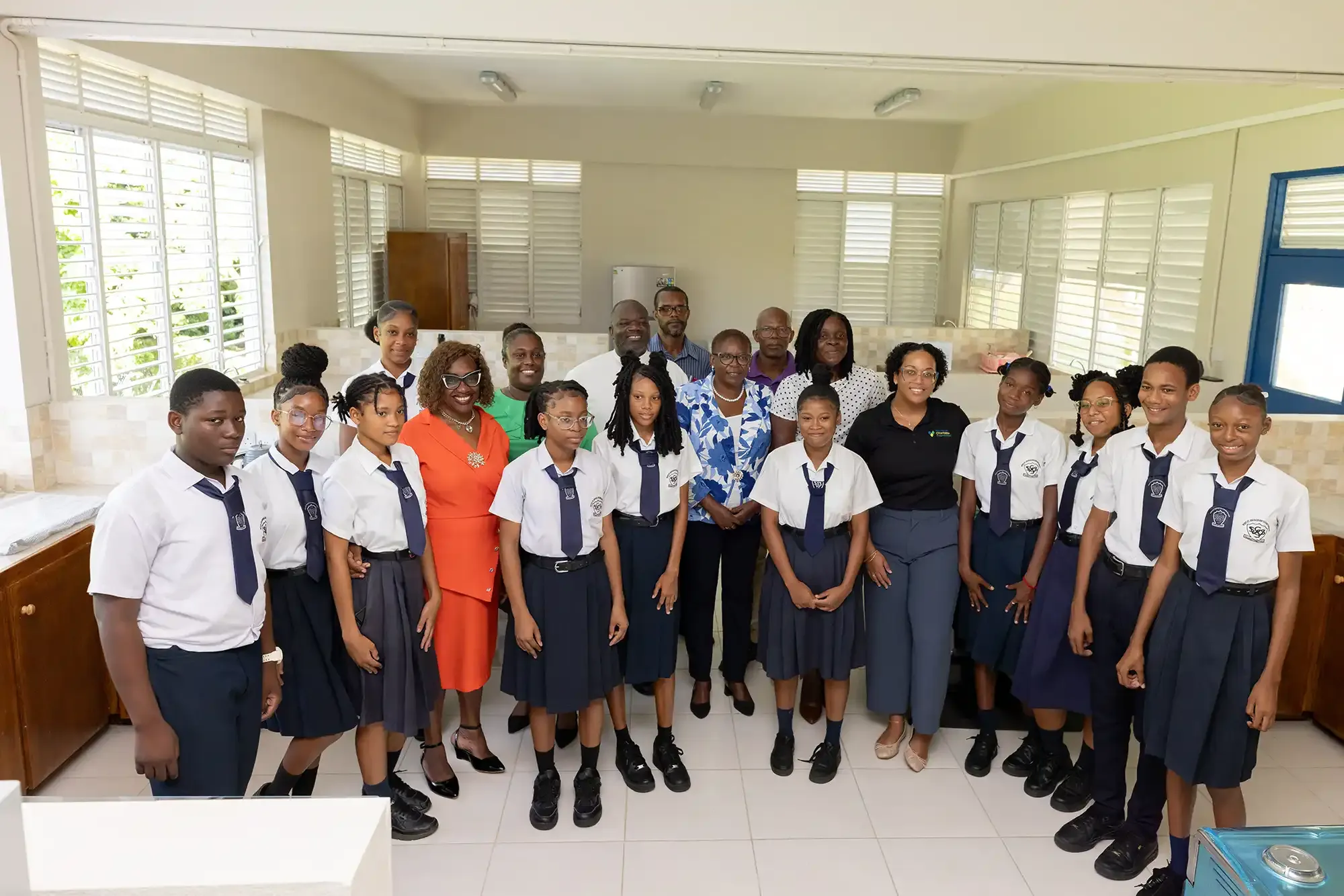 West St George Secondary School - food preparation laboratory