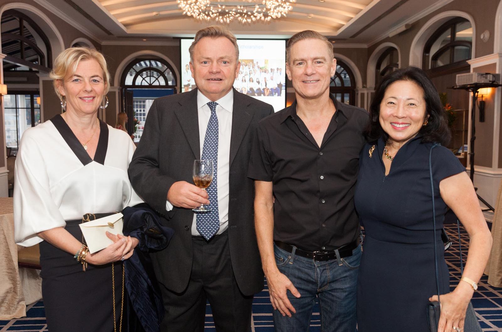 Dora Loewenstein, Roger Pritchard, Bryan Adams and Nancy Young.