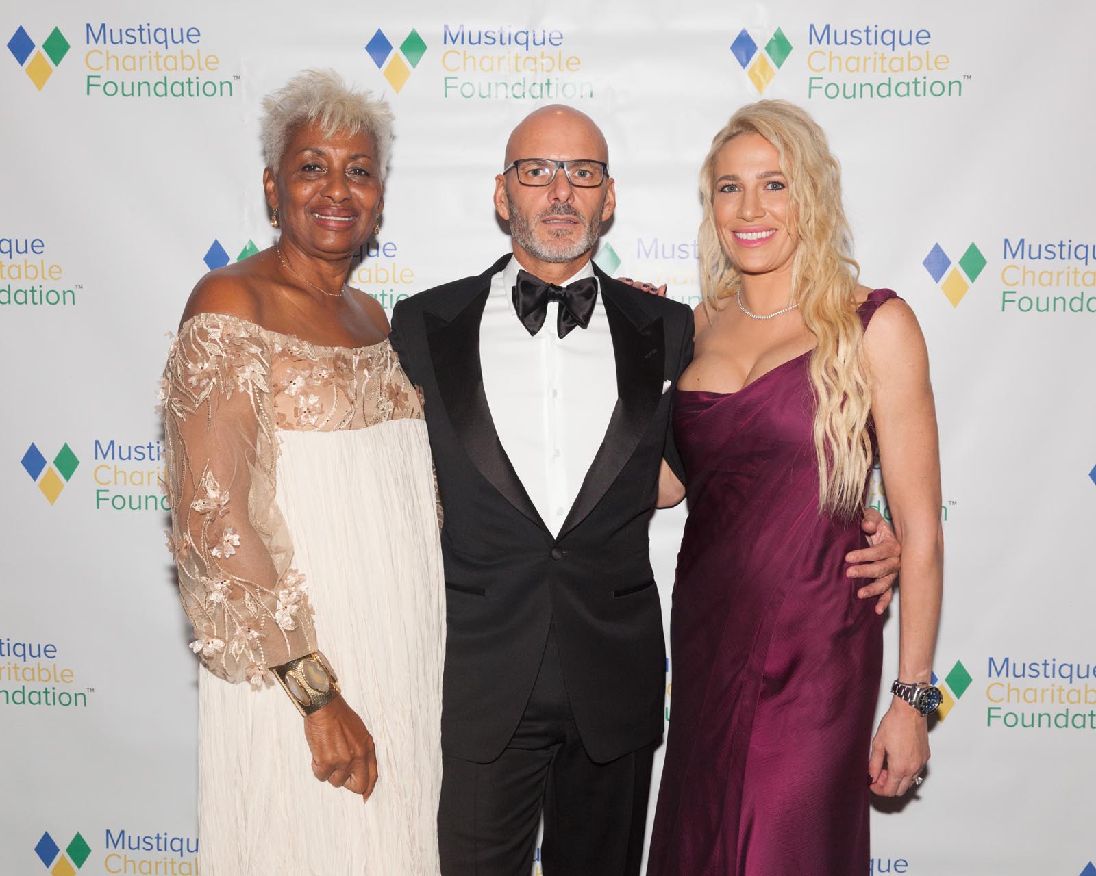Jeanette Cadet, Emanuele Busneli and Desiree Wallis.