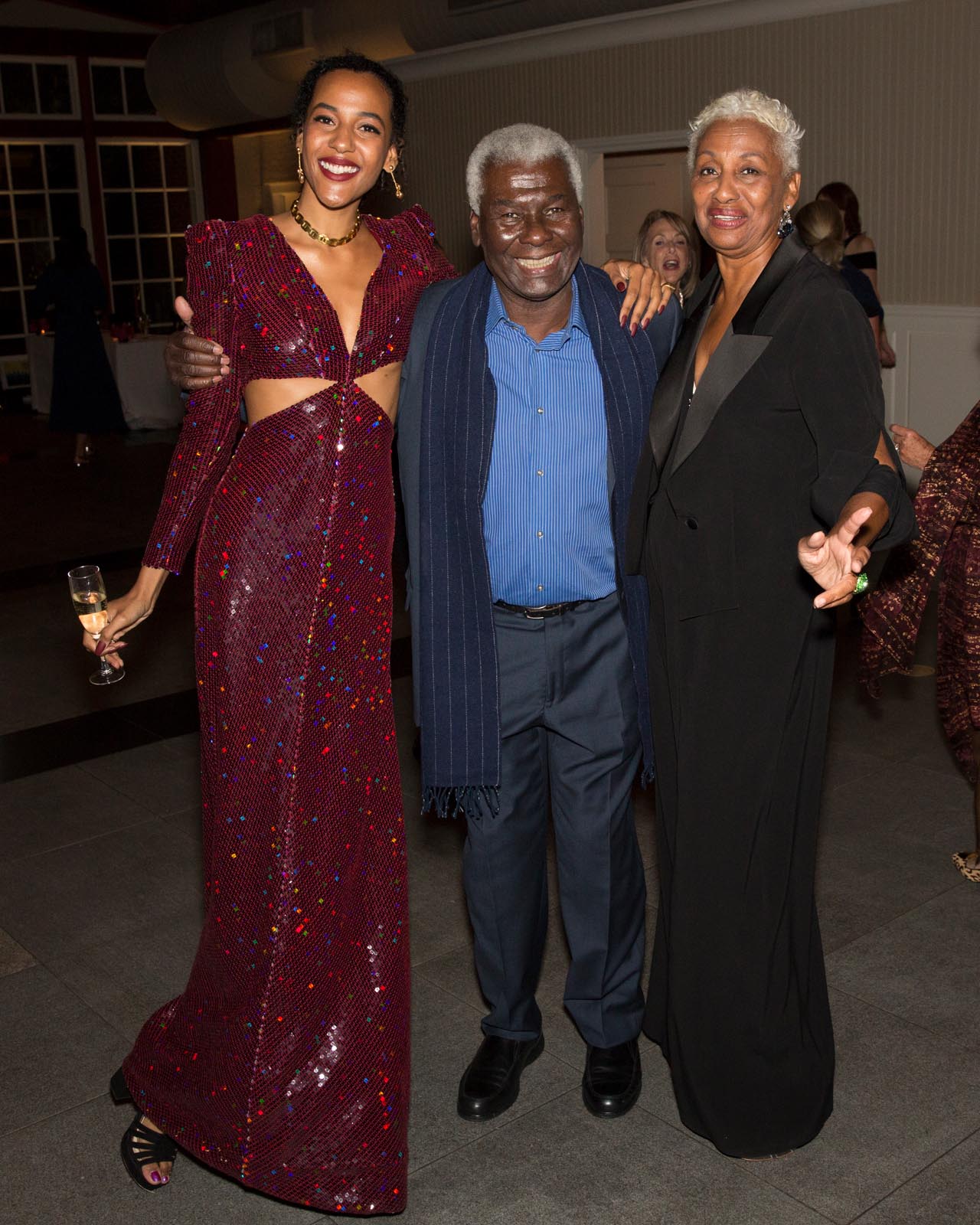 Gabija Mitchell, Basil Charles and Jeannette Cadet