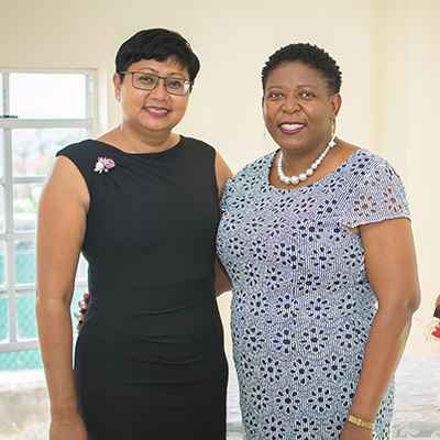 Dularie Malcolm and Pearlette Primus-Hannaway