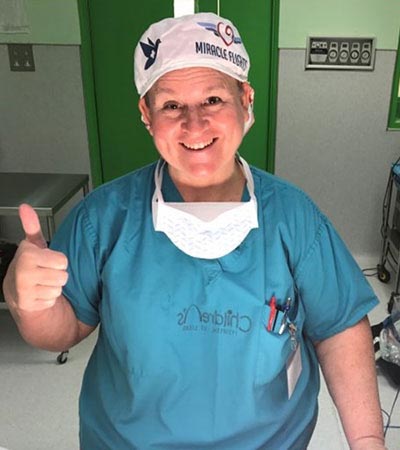 Jeanne Vogt, OR Nurse
