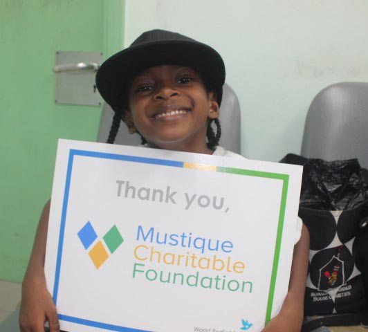 Thank you Mustique Charitable Foundation