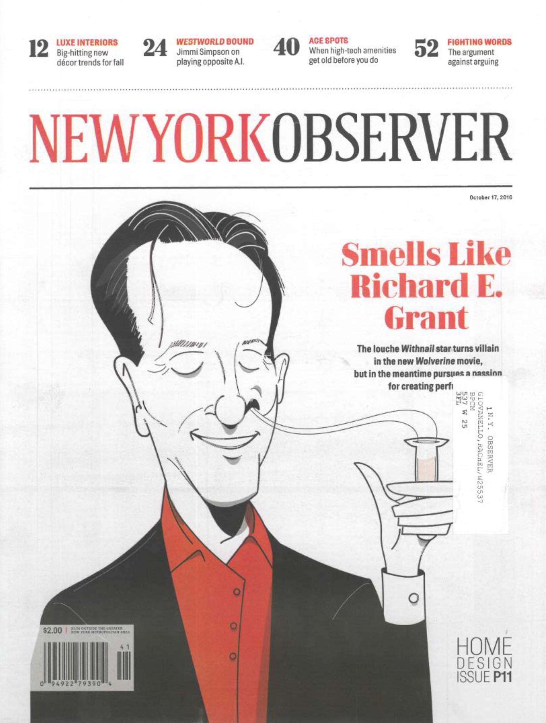 New York Observer cover