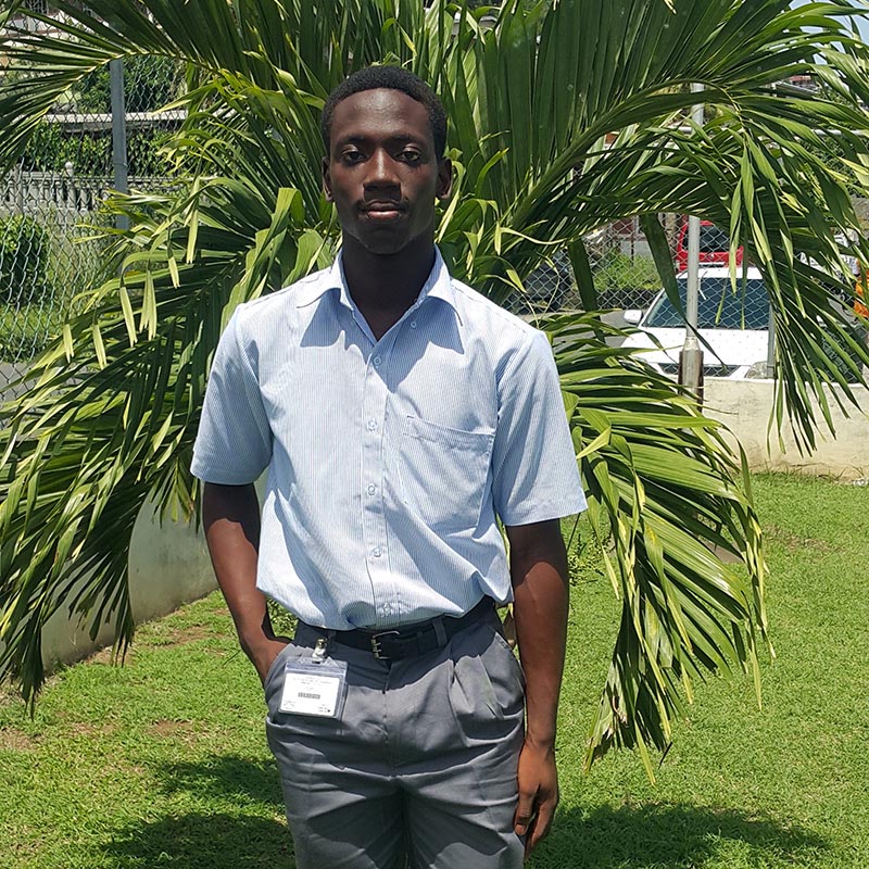 Division of Technical & Vocational Education Scholarship Recipients – Raasikh John