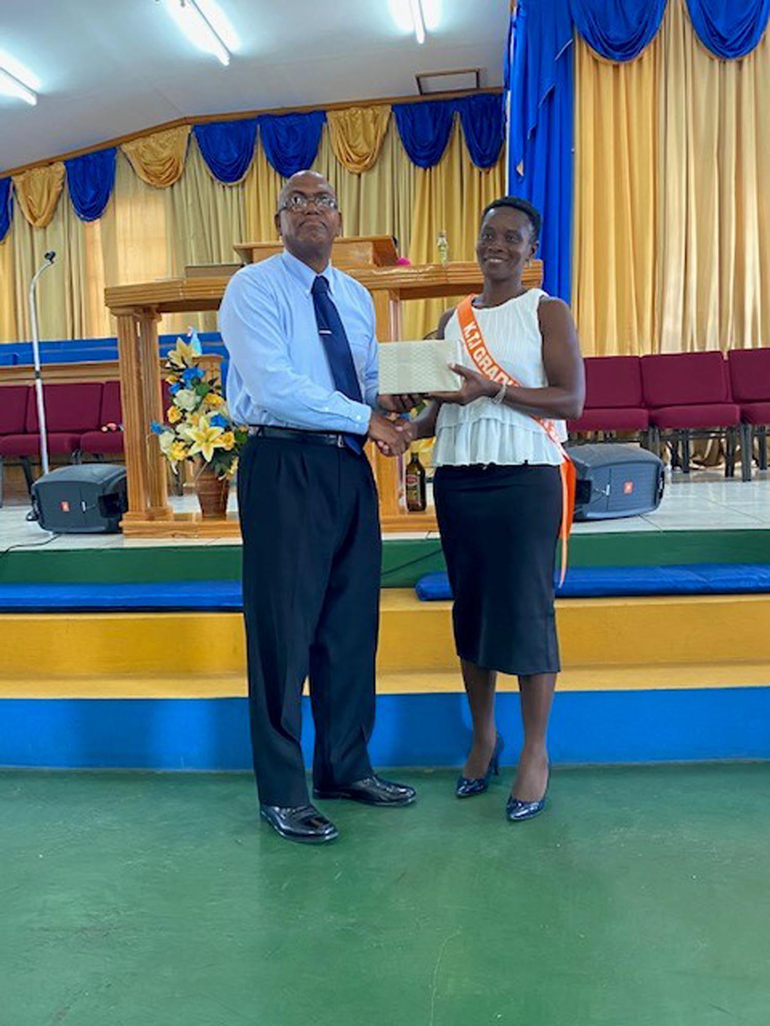 Principals Award - Kingstown Technical Institute Graduation Ceremony 2019-2020