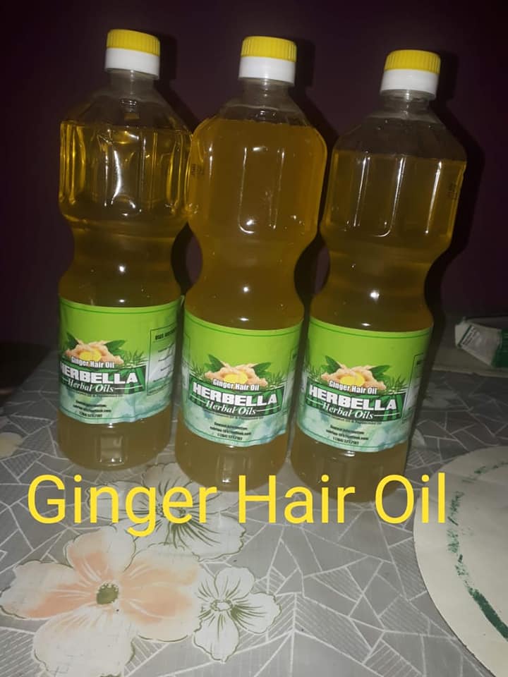 Sobrina Patterson products ginger hair oil